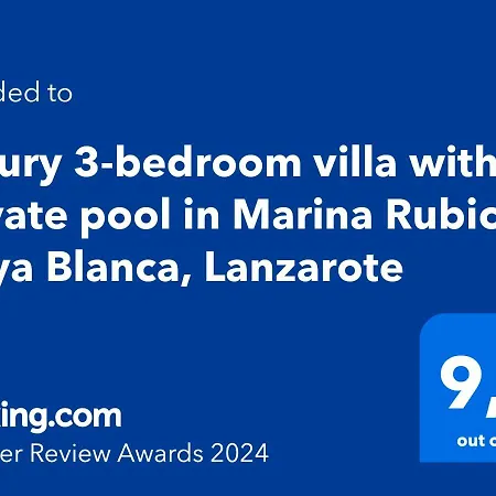 Luxury 3-bedroom With Heated Private Pool - In Marina Rubicon, Playa Blanca, Lanzarote Βίλα *